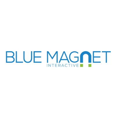 blue magnet interactive logo